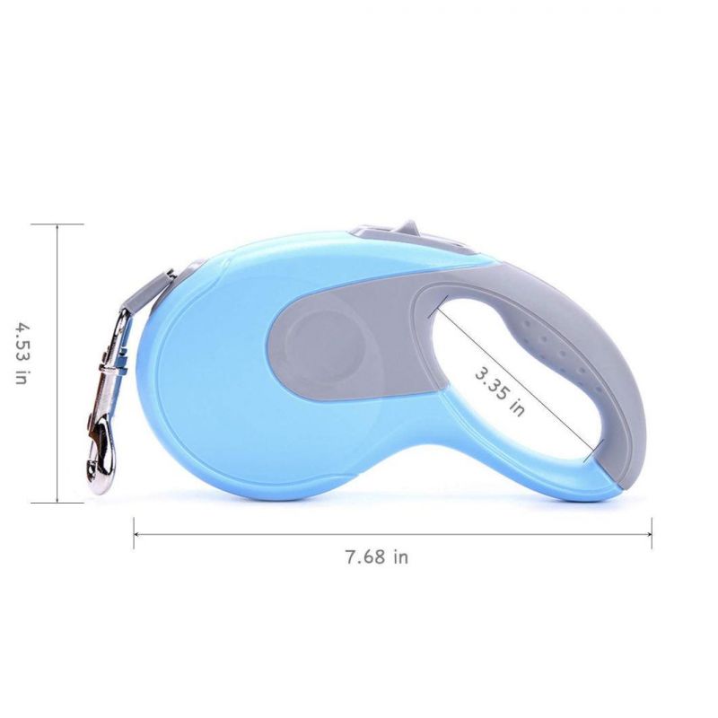 Retractable 16FT Dog Leash with Comfortable Anti-Slip Handle