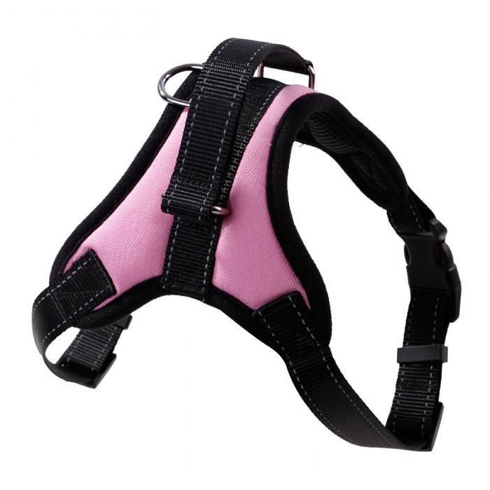 Adjustable Nylon Dog Harness Vest Breathable Mesh No Pull Dog Harness Set Pet Product