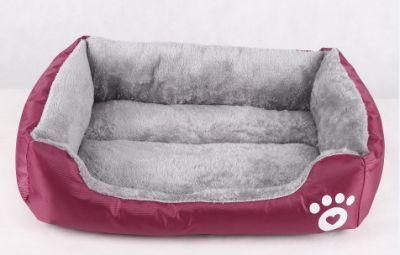 Pet Cats and Dogs Luxury Donut Bed Warm Soothing Joints Deepen Sleeping Fluffy Dog Bed