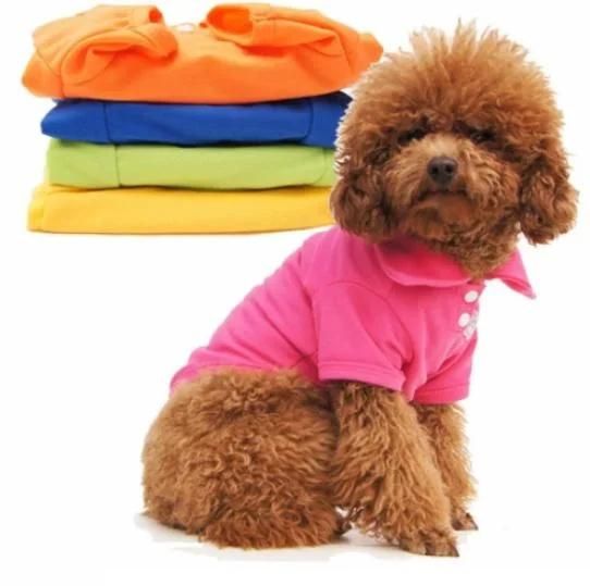 Wholesale Pet Clothes Dogs Summer Pet Clothes Cute Sunflower Vest Puppy Cat T Shirts