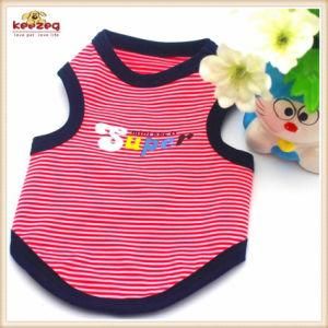 2018 Summer Pet Products/Naval Style Pet Dog Clothes/Dog Vest (KH0044)