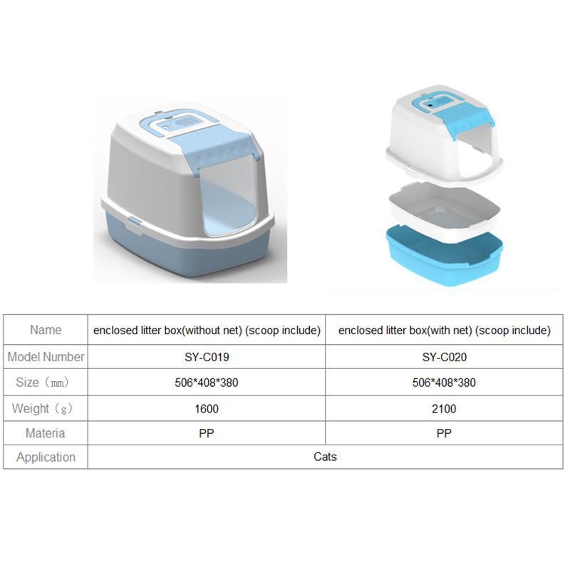 Large Cat Sand Box Cat Litter Box Cat Toilet for Wholesales