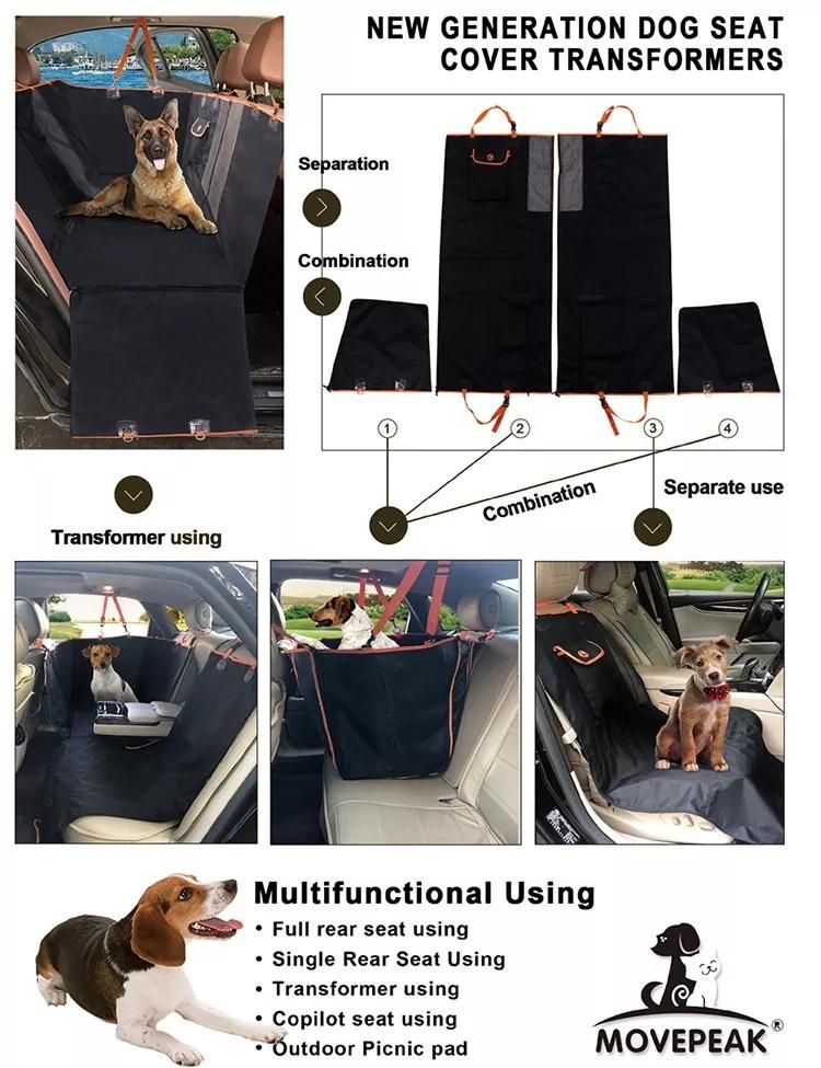 SUV Hammock Dog Car Seat Carrier Cover Mat for Dog Portable Dogs Hammock