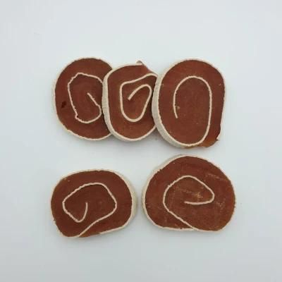 OEM/ODM Manufacturer Chicken/Beef/ Cod Fish Round Slices Pet Snacks