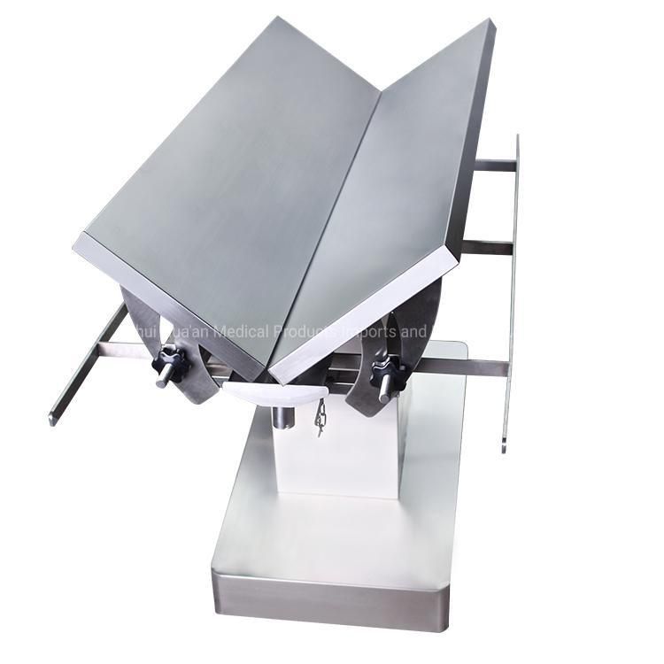 Best Price High Quality Vet Clinic/Hospital Stainless Steel Heated Function Pet Surgical Table