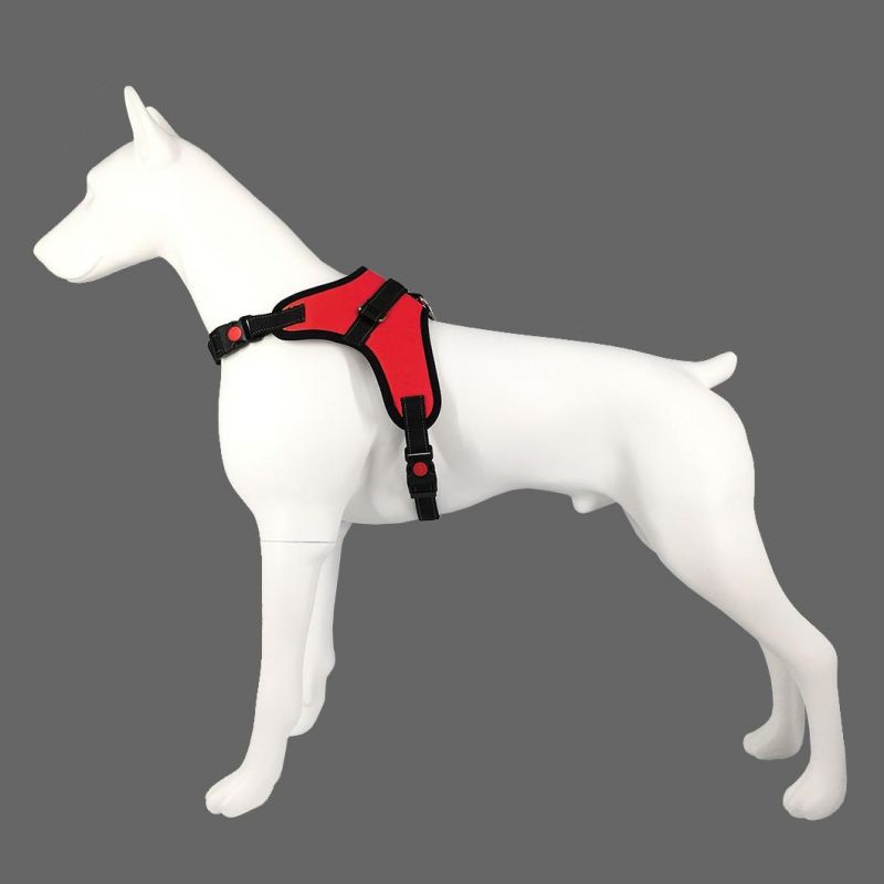 Stocked Travel No Pull Reflective Adjustable Dog Harness Pet Accessories