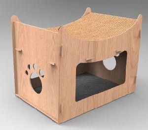 MDF Indoor Wooden Cat House Pet House Pet Products