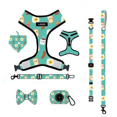 Best Selling Pet Products 2020 Dog Harness Custom Pattern Dog Accessories Luxury Pet Supplies /Pet Products