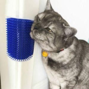 2019 Hot Selling Massage Brush Cat Scratch Board Sticker on Desk Legs Cat Brush