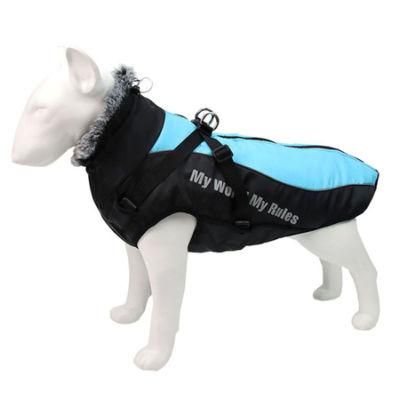 Dog Jacket Reflective Pet Winter Coat