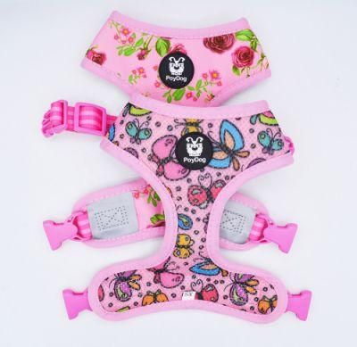 Custom Reversible Harness, Durable Comforting Padded Handles Classic Dog Harness