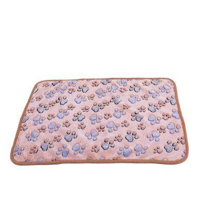 Anti Slip 100% Polyester Polar Fleece Pet Sofa Cushion Pet Travel Blankets