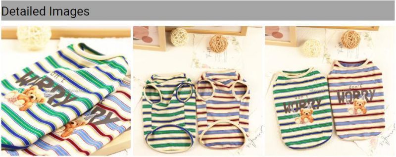 Luxury New Design Spring and Summer Pet Clothes Hot Selling Pet Dog Cat Apparel