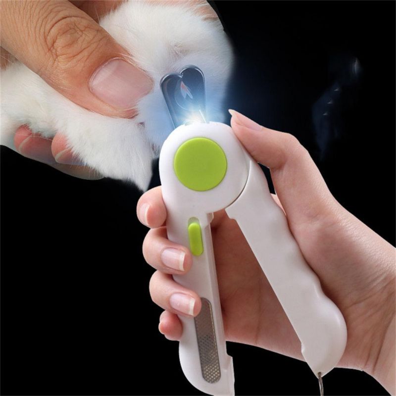 Pet Supplies Nail Clippers LED Light Dog Nail Clippers