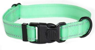 Highly Reflective Dog Collar with Lockable Buckle