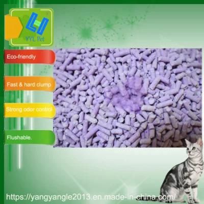 Factory Price Tofu Cat Litter with Lavender Scent