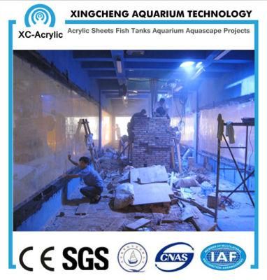 Clear Plexiglass Acrylic Sheet Aquarium of Restaurant Project Price