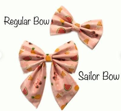 Pet Accessories Sailor Bow Tie Blush Pink Sailor Bow Dog Bow Pet Bow Dog Sailor Bow