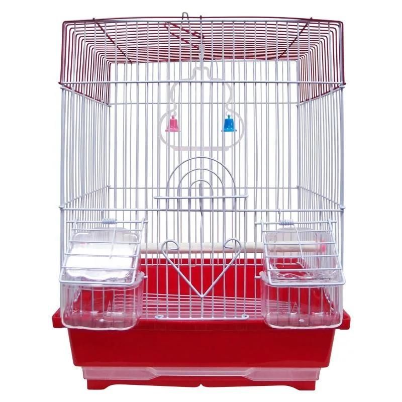 Customize OEM ODM Love Birds Plastic Tray Parrot Bird Cages