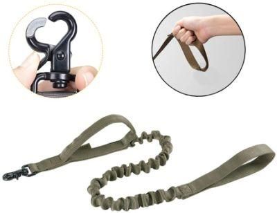 Bungee Dog Leash Heavy Duty Dog Leash Military Working Strong Dog Leash