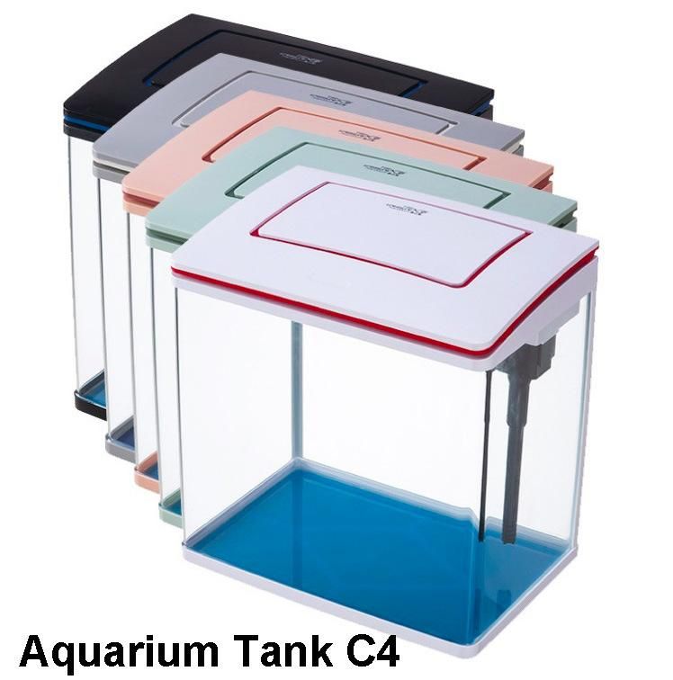 4 Different Colors Available Small Aquarium Fish Tank Kit 40L