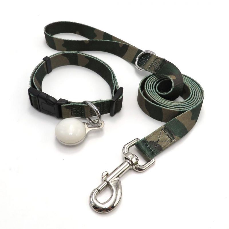 Custom High Quality Nylon Rope Pet Product Pet Collar Traction Rope for Dog