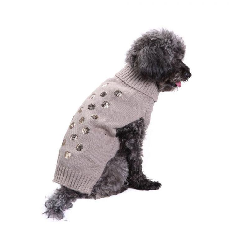 Beautiful Reflective Sequin Pet Sweater Dog Sweater