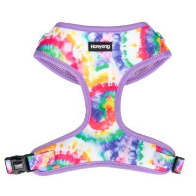 Free Sample Neoprene Print and Soft Mesh Reversible Harness for Small, Medium and Big Dogs