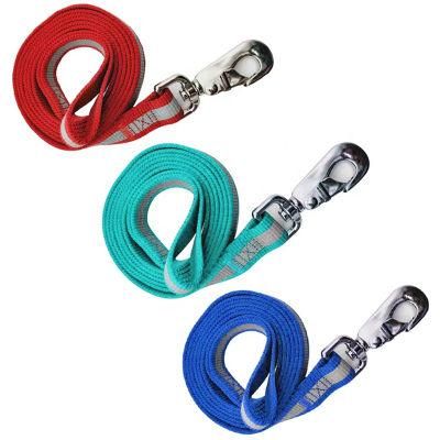 Custom Pet Rope Personalized Logo Reflective Nylon Dog Leash