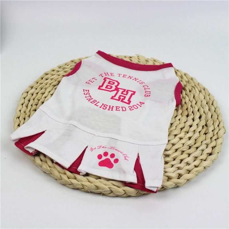 Supplies Spring Summer Princess Skirt Cool Breathable Dog Dress Pet Clothes