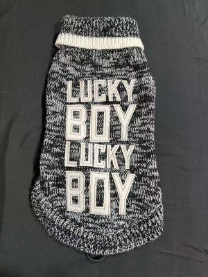 Lucky Boy Dog Sweater Pet Sweater Pet Clothing Pet Clothes
