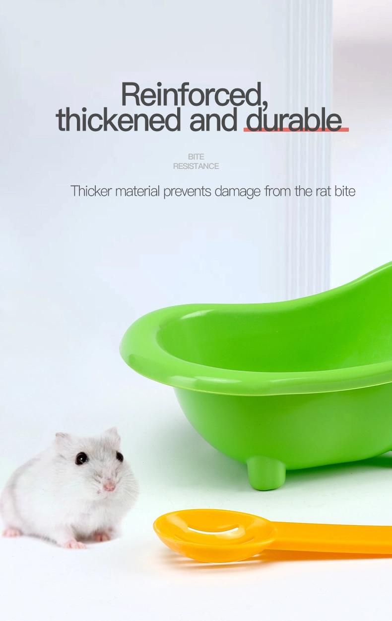 Hamster Bathroom Large Bath Room Bath Sand Room Bathtub Small Toilet Small Pet Supplies