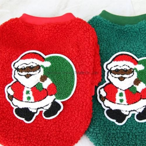 Wholesale Dog Clothes Pet Holiday Apparel Christmas Hoodie