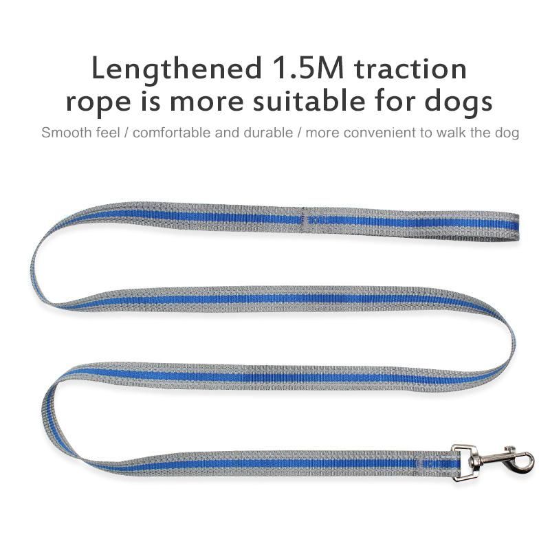 Reflective Chest Strap Breathable Vest Dog Harness Leash with Traction Rope Pet Accessories