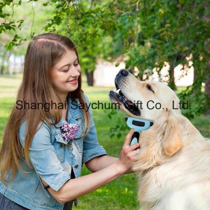 Custom Logo Hairs Comb for Pet Dog Cats