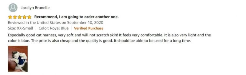 No Pull Harness for Puppies Made by Soft Suede Fabric for Small and Medium Dogs