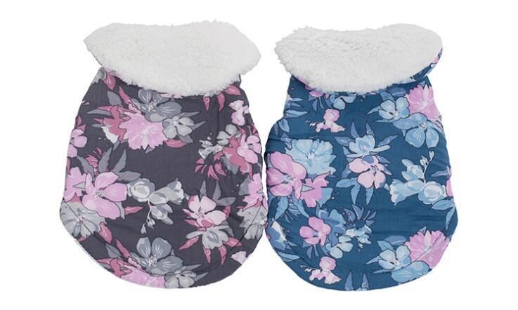 Snowflake Cold Weather Dog Coat Without MOQ