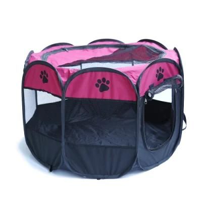 Factory Price Folding Dog Bed Tent Camping Cat House Cage Indoor Pet Cages Carriers