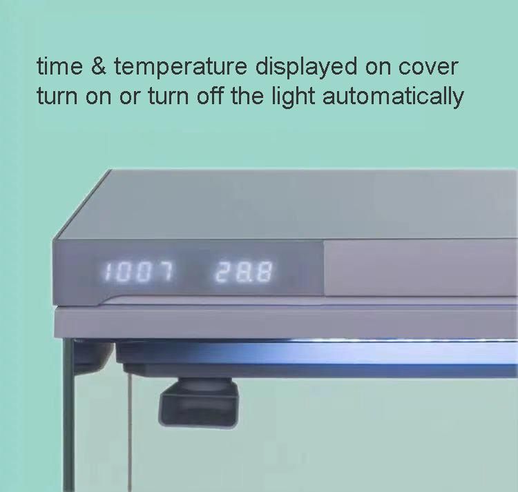 Low-Iron Glass Tank 50L with Tempering Cover