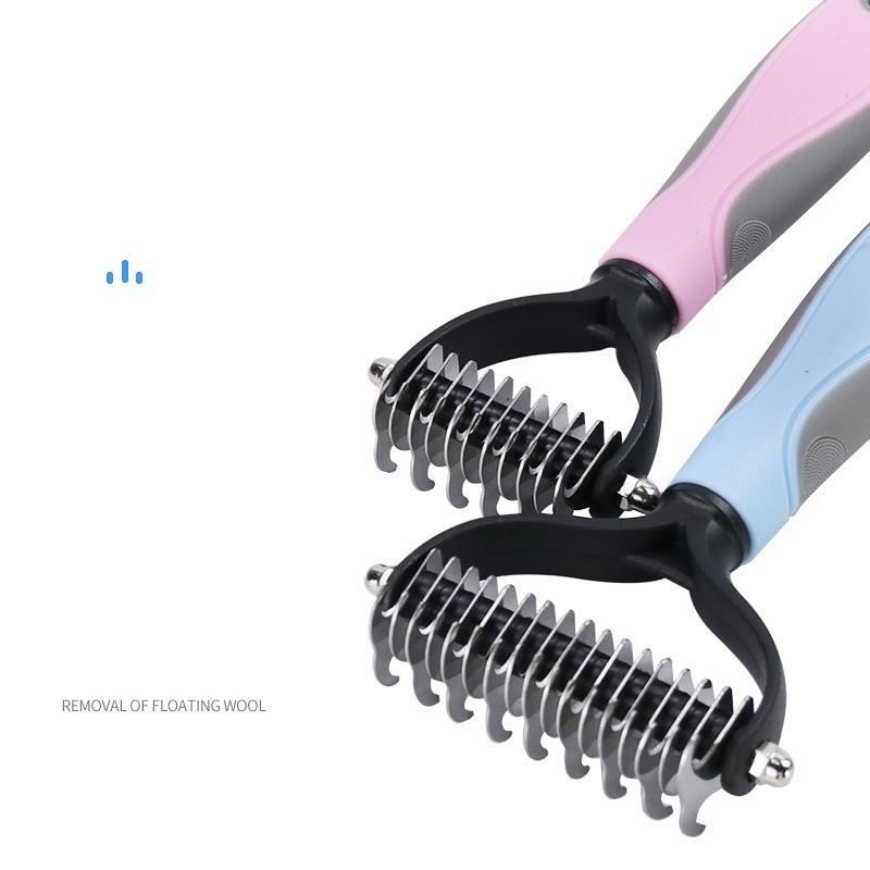 Pet Comb Cat Hair Removal Comb Dog Grooming Brush