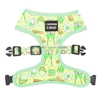 Hot Selling OEM Factory Custom Design Wholesale Pet Harness Neoprene Reversible Harness Dog Harness