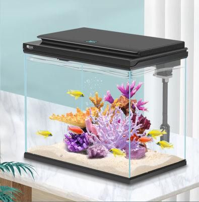 Yee Factory Wholesale Tank Glass Aquarium Notebook Desktop Glass Acrylic Fish Tank