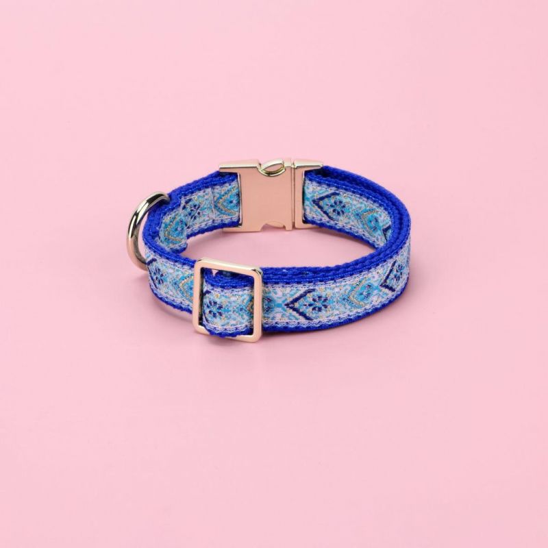 Jacquard Weave Classic Soft and Comfortable Dog Collar