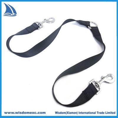 Double Swivel Hook Leash Nickel Coated No Stop Dog Wear