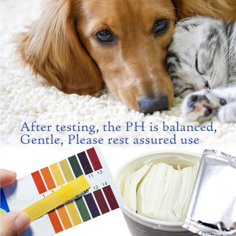 Factory OEM Brand Unscented Freshening Multipurpose Disposable Pet Denal Finger Wipe Pet Eye Stain Remover Pet Teeth Ear Cleaning Wet Wipes