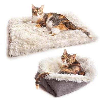 Customize OEM ODM Comfortable Washable Warm Soft Cat Blanket Mat