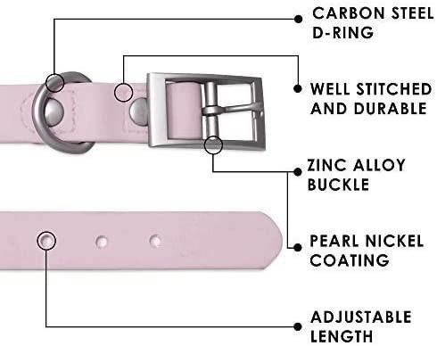 Waterproof Collar and Leash Set for Small, Medium, Large Dogs