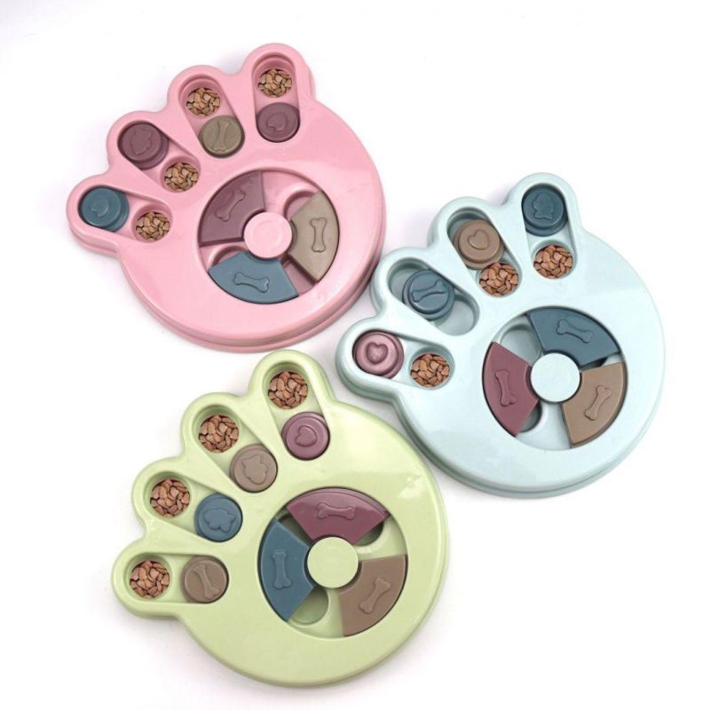 Interactive Pet Feeding Food Slow Bowl Dispenser Durable Pet Puzzle Dogs Cats Feeder Food Bowl Pets Dog Portable Bowls