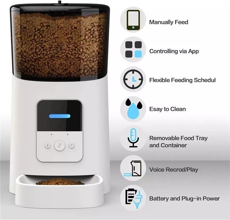 Pet Bowl and Feeder /Automatic Pet Feeder /WiFi Pet Food Feeder