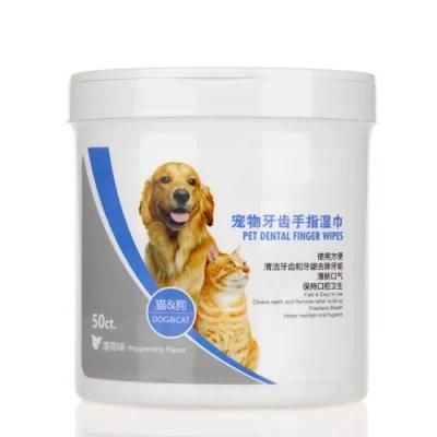 China OEM Supplier for Pet Eye Ear Wipes Strong Cleaning RO Pure Water Non Woven 50/100PCS